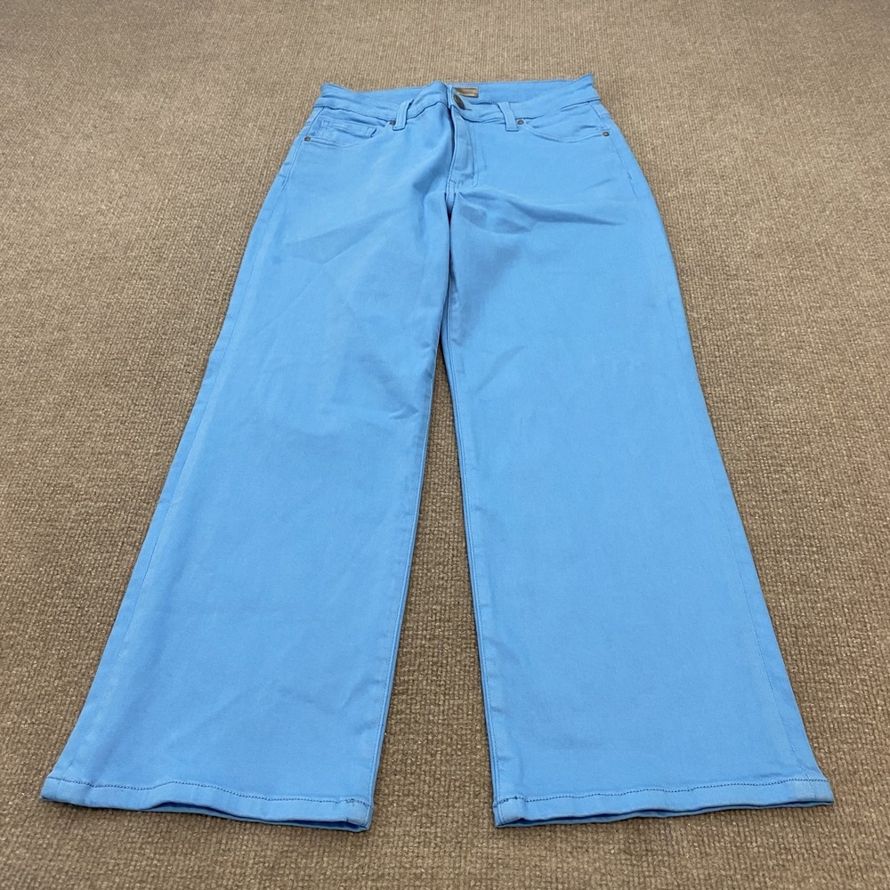 KUT From The Kloth Charlotte Wide Leg Jeans Womens 2P Blue High Rise